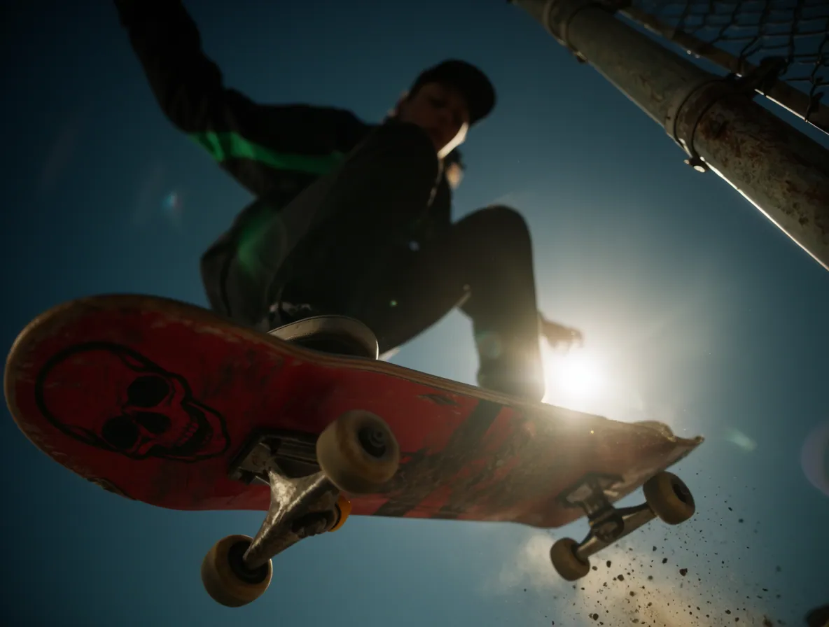 Low angle shot